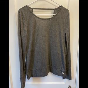RBX performance gray yoga /athletic top. Size large
